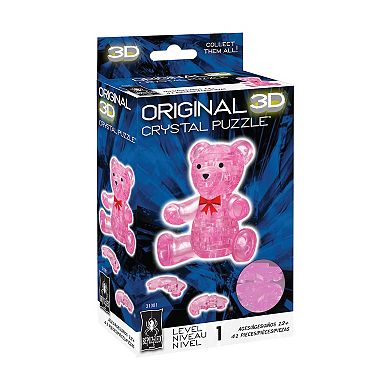 University Games 3D Crystal Puzzle - Teddy Bear 41-Pieces