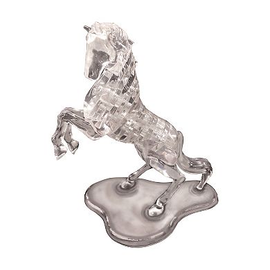 University Games 3D Crystal Puzzle - Stallion 44-Pieces