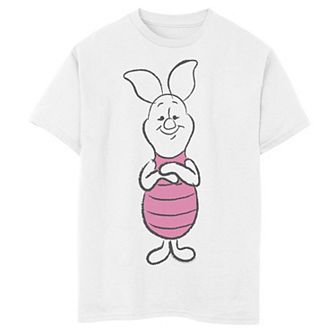 Disney's Winnie the Pooh Boys 8-20 Sweet Piglet Art Sketch Graphic Tee