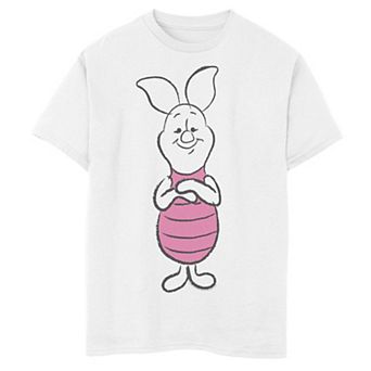 Disney's Winnie the Pooh Boys 8-20 Sweet Piglet Art Sketch Graphic Tee