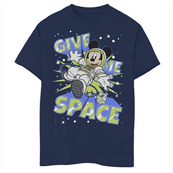 Disney's Mickey Mouse Boys 8-20 Give Me Space Astronaut Graphic Tee