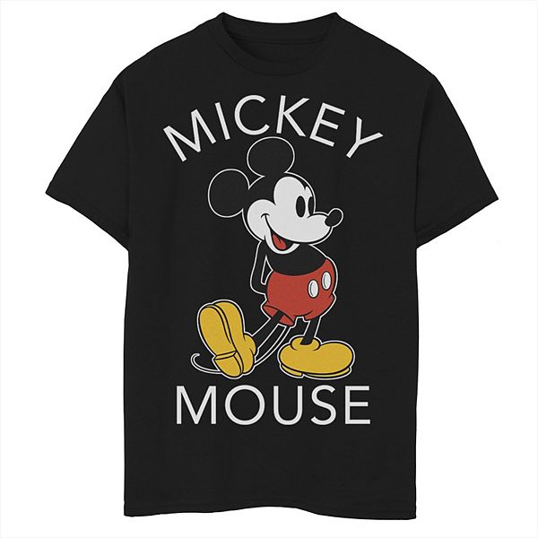 Disney's Mickey Mouse Boys 8-20 Classic Portrait Graphic Tee