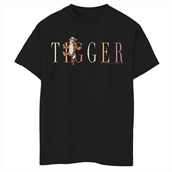 Disney's Winnie the Pooh Boys 8-20 Tigger Name Title Graphic Tee