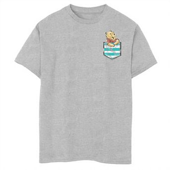 Disney's Winnie the Pooh Boys 8-20 Mini Pooh Pocket Graphic Tee