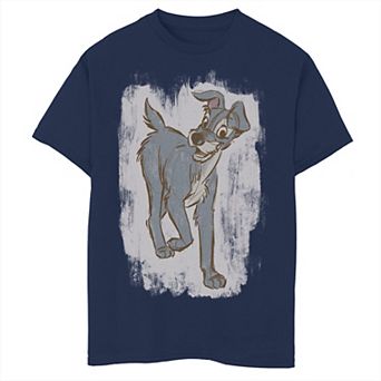 Disney's Lady & The Tramp Boys 6-20 Strut Sketch Graphic Tee