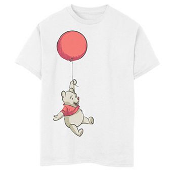 Disney's Winnie the Pooh Boys 8-20 Floating Red Balloon Graphic Tee