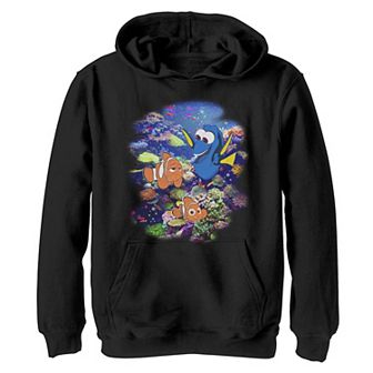 Disney / Pixar Finding Dory Boys 8-20 Nemo Rainbow Reef Graphic Hoodie