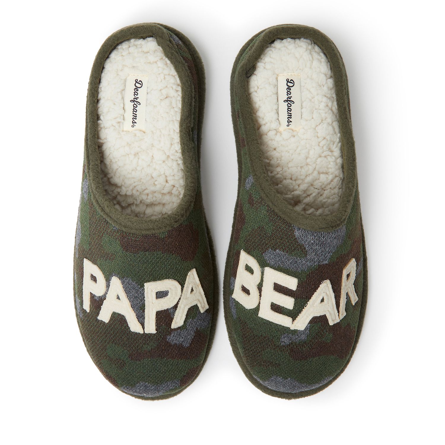 kohls mens dearfoam slippers