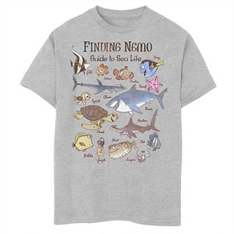 Disney / Pixar's Finding Nemo Boys 8-20 Fish Guide Graphic Tee