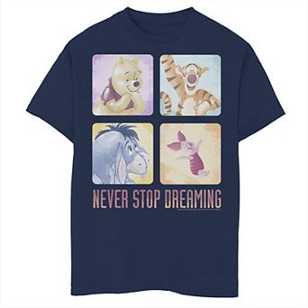 Disney's Winnie the Pooh Boys 8-20 Friends Never Stop Dreaming Graphic Tee