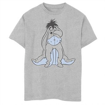 Disney's Winnie the Pooh Boys 8-20 Happy Eeyore Art Sketch Graphic Tee