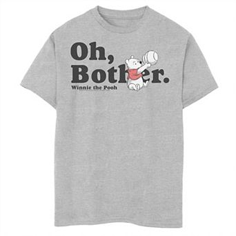Disney's Winnie the Pooh Boys 8-20 Oh Bother Quote Graphic Tee