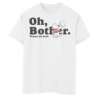 Disney's Winnie the Pooh Boys 8-20 Oh Bother Quote Graphic Tee