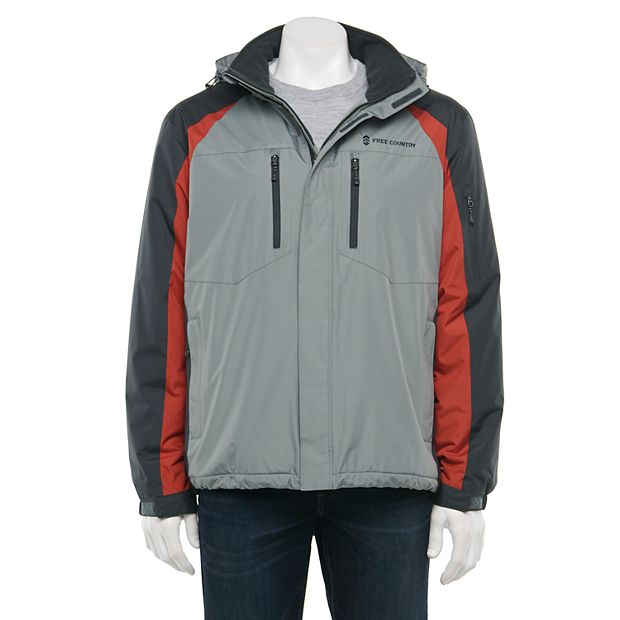 Men's Free Country Colorblock Hooded Jacket Hot Sale | bellvalefarms.com