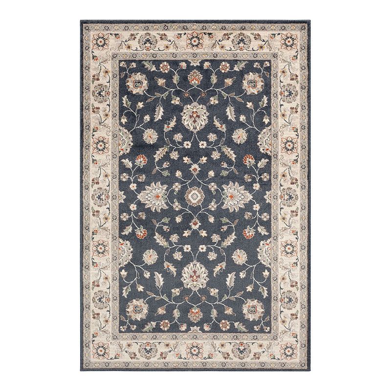 Loomaknoti Manelli Area Rug, Blue, 5X7 Ft