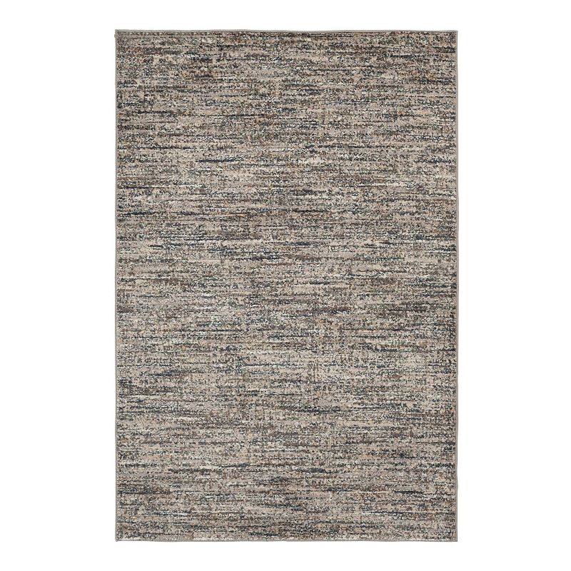 Loomaknoti Mitch Area Rug, Grey, 5X7 Ft