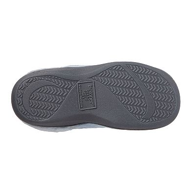 isotoner Mixed Microterry Hoodback Women's Slippers