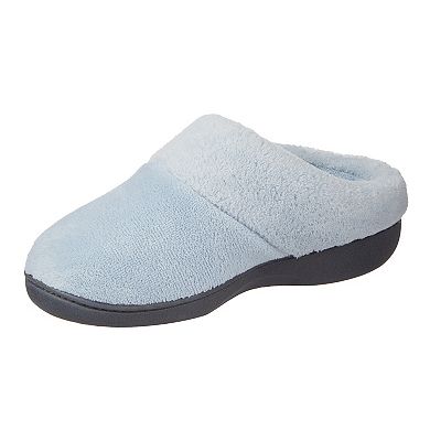 isotoner Mixed Microterry Hoodback Women's Slippers