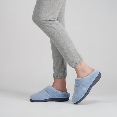 isotoner Mixed Microterry Hoodback Women's Slippers