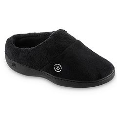 Women's isotoner jena microterry hoodback online slippers