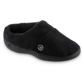 isotoner Mixed Microterry Hoodback Women's Slippers