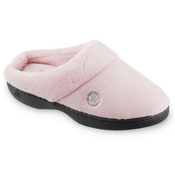 isotoner Mixed Microterry Hoodback Women's Slippers