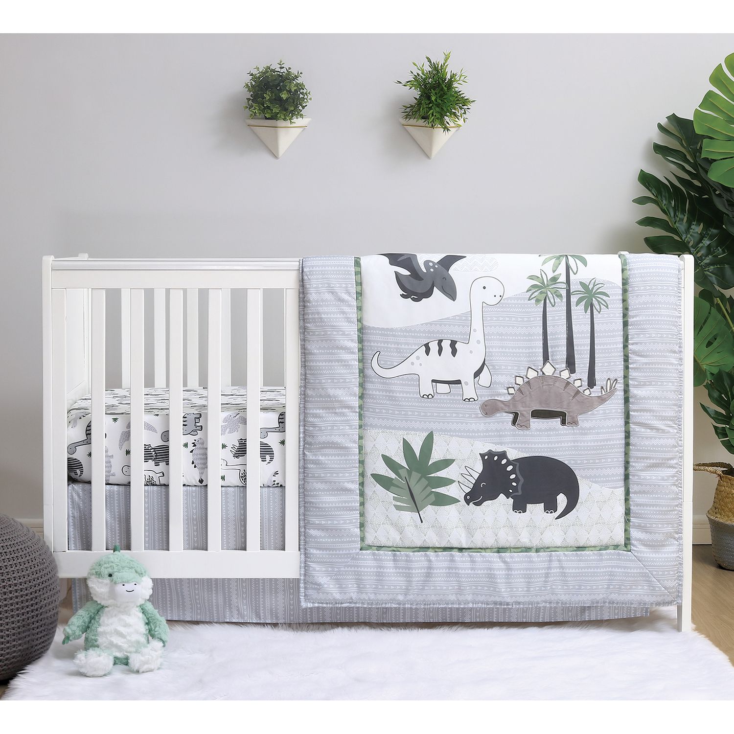 4 piece crib set