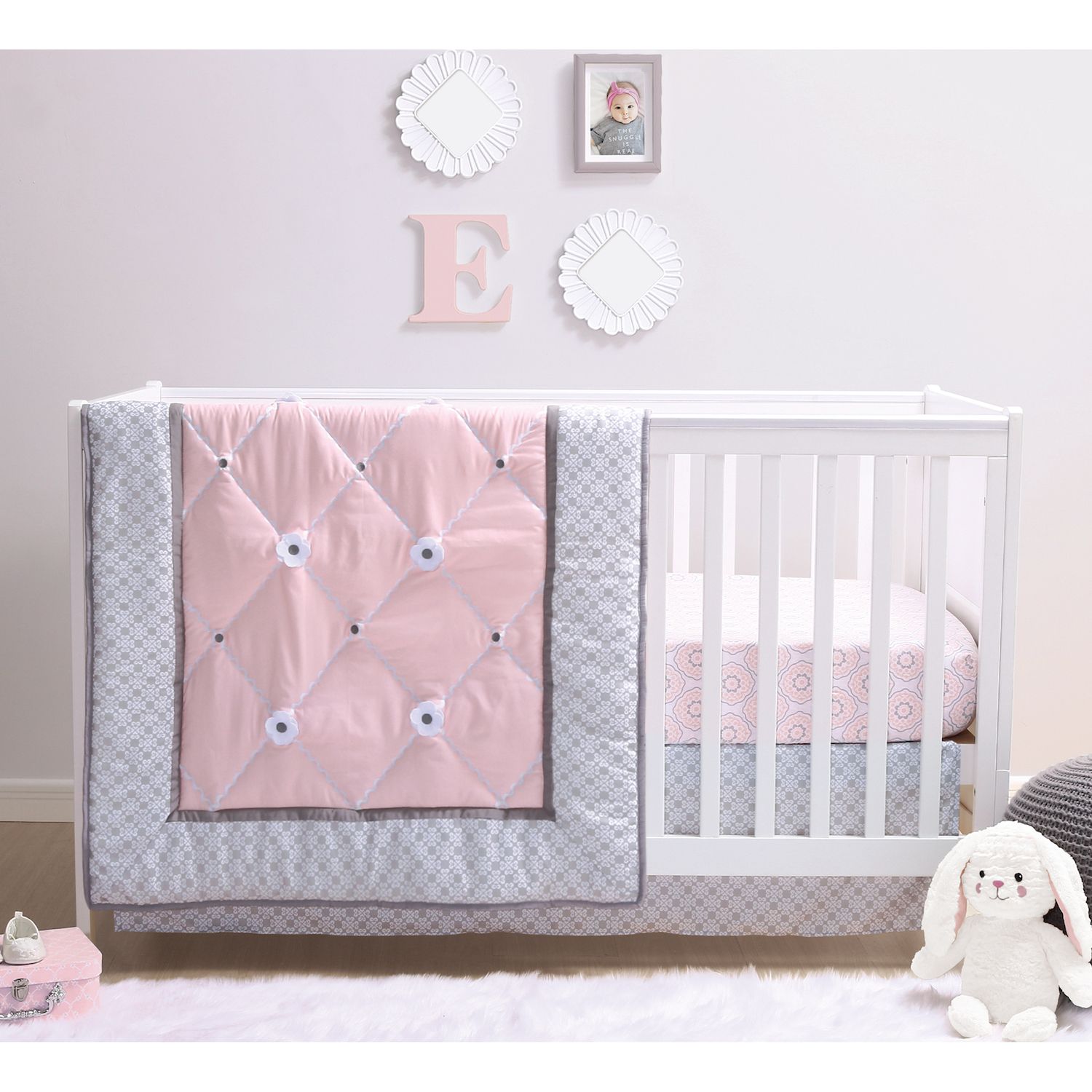 crib bedding set girl