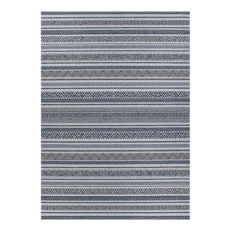 Couristan Cape Cobija Indoor Outdoor Area Rug, Grey, 6.5X9.5 Ft Create an inviting living space, anywhere, with this Couristan Cape Cobija Indoor Outdoor area rug. Create an inviting living space, anywhere, with this Couristan Cape Cobija Indoor Outdoor area rug. Flatwoven pile Indoor & outdoor use Water, mold, mildew, & weather resistant High-low structured weave UV stabilized Pet friendlyCONSTRUCTION & CARE Fiber-enhanced Courtron polypropylene Pile height: 0.01'' Easy care Imported Manufacturer's 1-year limited warranty. For warranty information please click here Attention: All rug sizes are approximate and should measure within 2-6 inches of stated size. Pattern may also vary slightly. This rug does not have a slip-resistant backing. Rug pad recommended to prevent slipping on smooth surfaces. Click here to shop our full selection. Size: 6.5X9.5 Ft. Color: Grey. Gender: unisex. Age Group: adult.