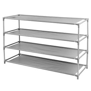 Home Basics 16 Pair Shoe Rack