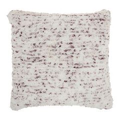 Harper Lane Maxine Chenille Throw Pillow, Purple, 18x18