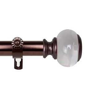 Rod Desyne 1" Ironwood Curtain Rod