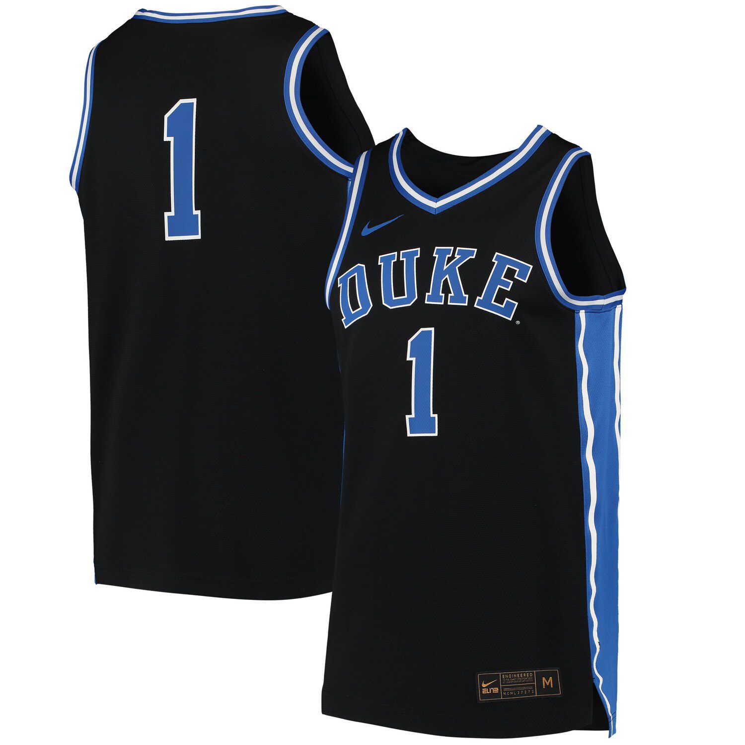 duke black and blue jersey