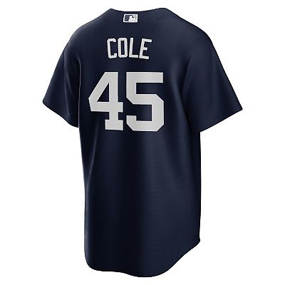 Men's Nike Gerrit Cole Navy New York Yankees Alternate Replica