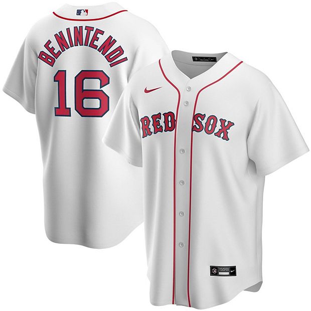 Youth Nike Andrew Benintendi White Boston Red Sox Home Replica Player Jersey