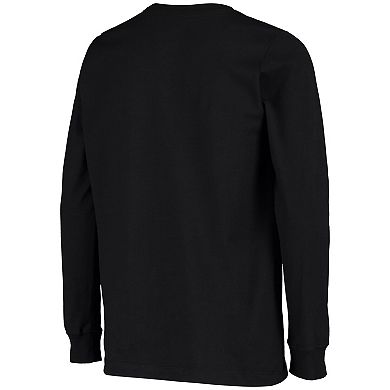 Youth Nike Black USC Trojans Arch & Logo 2-Hit Long Sleeve T-Shirt