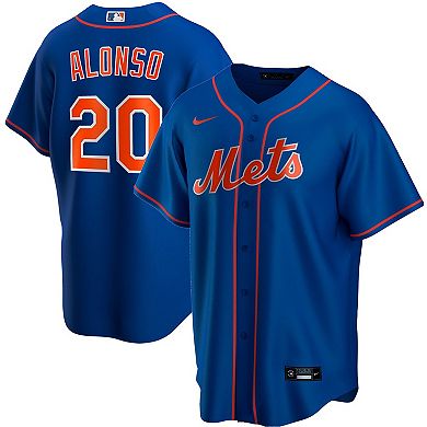 Men's Nike Pete Alonso Royal New York Mets Alternate Replica Player Name Jersey
