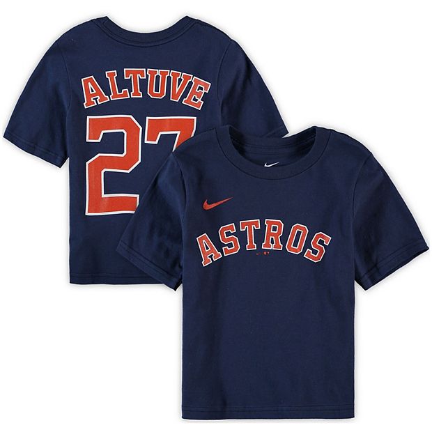 Preschool Nike Jose Altuve Navy Houston Astros Player Name & Number T-Shirt
