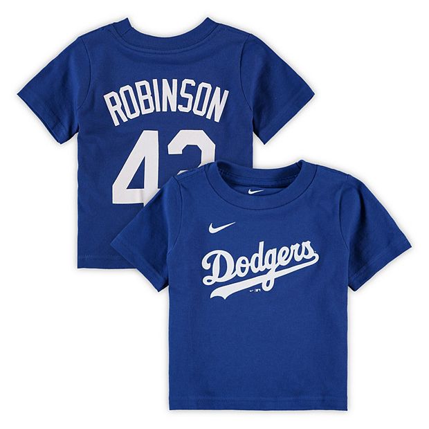 Infant Nike Jackie Robinson Royal Los Angeles Dodgers Player Name