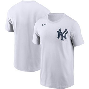 Men's Nike White New York Yankees Team Wordmark T-Shirt