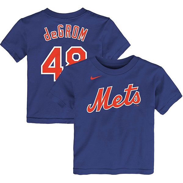 Infant White/Royal New York Mets Position Player T-Shirt & Shorts Set
