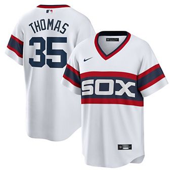 Men's Nike Frank Thomas White Chicago White Sox Home Cooperstown Collection Player Jersey