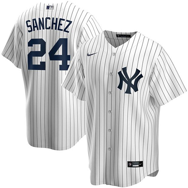 Youth Nike Gary Sanchez White New York Yankees Home Replica Player