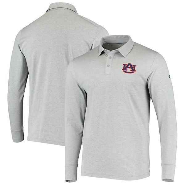 Under Armour Men's Under Armour Gray/Royal Chicago Cubs Tri-Blend Raglan  3/4-Sleeve Performance T-Shirt