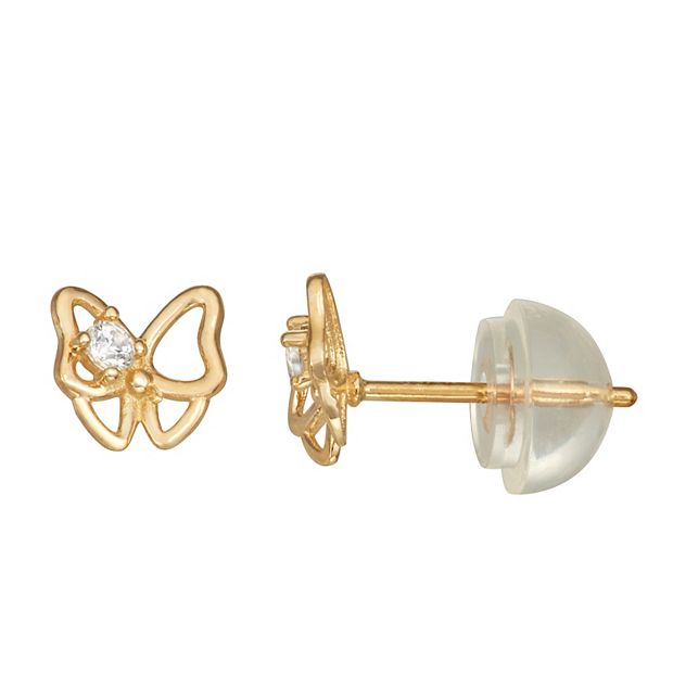 Kohl's 14k deals gold stud earrings