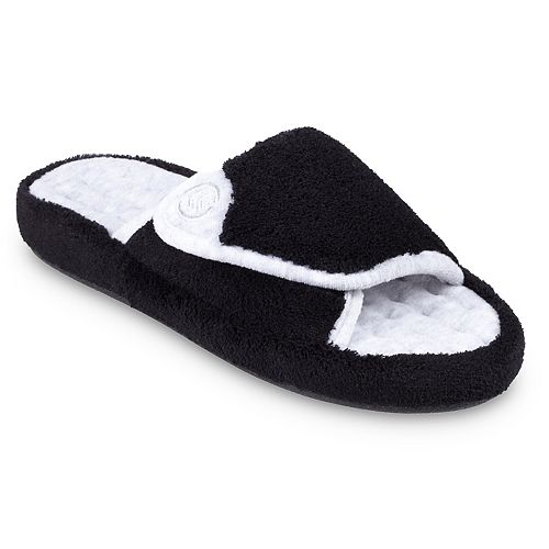 isotoner signature microterry pillowstep slipper