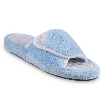 isotoner Microterry Pillowstep Women's Spa Slippers with Memory Foam