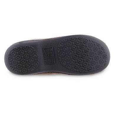 isotoner Microterry Hoodback Women's Clog Slippers