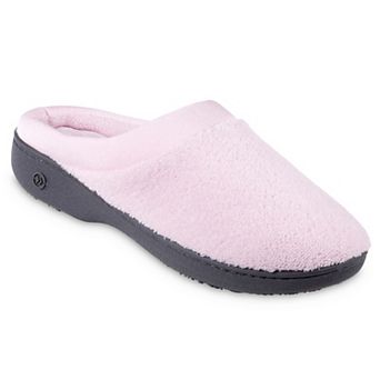 isotoner Microterry Hoodback Women's Clog Slippers