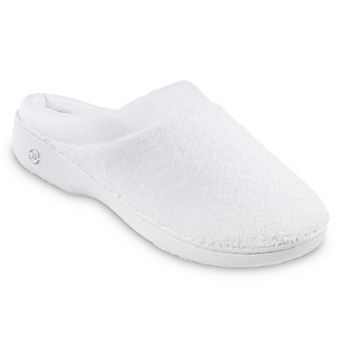 isotoner Microterry Hoodback Women's Clog Slippers